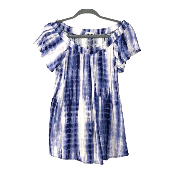 Tie Dye Off the Shoulder Top by Nordstrom - Picture 2 of 10